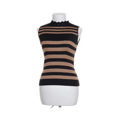 Tank Top (Black, Beige) from Comma Viscose