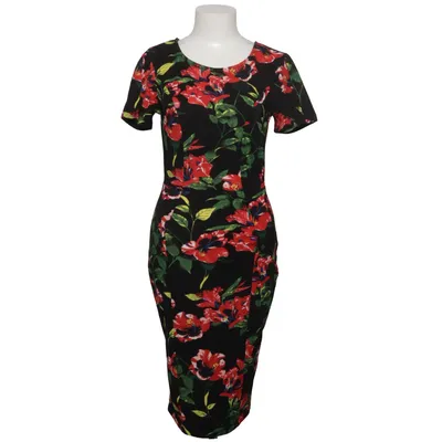 Dress (Black, Red, Green) from Unique Vintage Elastane, Polyester
