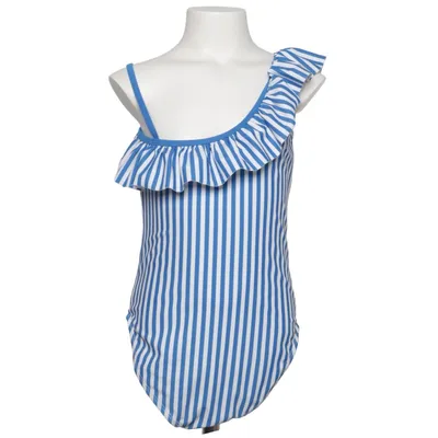Maillot de bain une pièce (Bleu, Blanc) de Page One Young Élasthane, Polyester