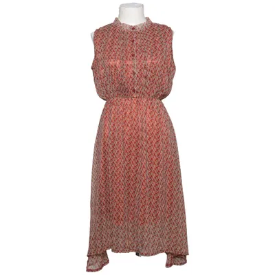 Dress (Red, Multicolored) from Shikha London Polyester