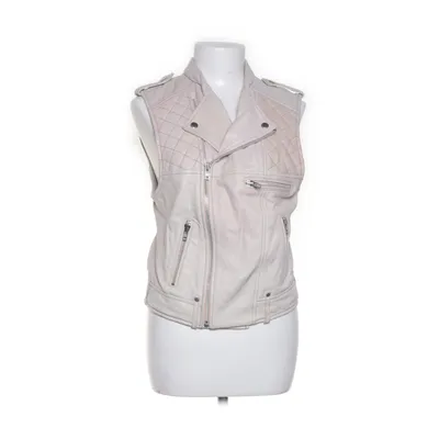 Biker gilet (E13 ANDREW) van Maje Katoen, Leer