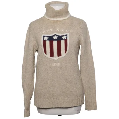 Turtleneck (Beige) from GANT Polyamide, Wool