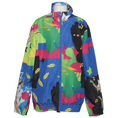 Jakke (Blå, Grøn, Flerfarvet) fra Adidas x LEGO Genanvendt polyester