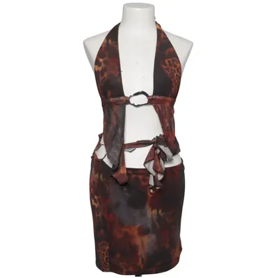 Beach dress (Brown, Multicolored)