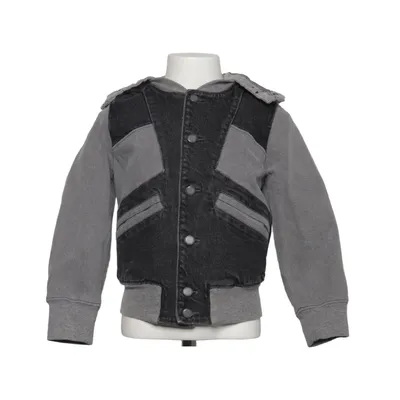 Jacket (Gray) from IKKS Cotton, Elastane, Polyester