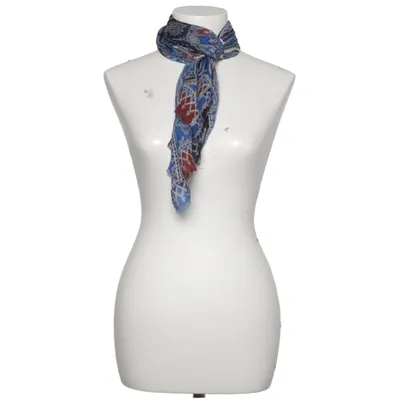 Shawl (Blue, Multicolored) from Etro Silk