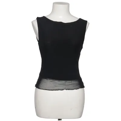 Tanktop  (Sort) fra Brandy Melville Elastan, Polyamid, Polyester