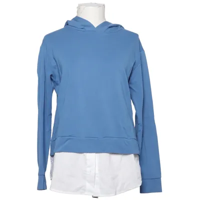Sweat à capuche (Bleu, Blanc) de Hallhuber Élasthane, Polyamide, Viscose