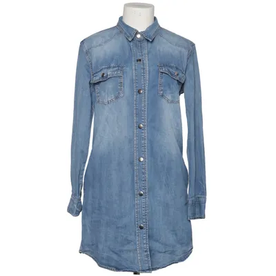 Denim shirt (Blue) from Broadway NYC Fashion Cotton, Elastane, Polyester