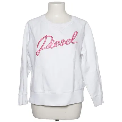 Sweatshirt (White, Pink) from Diesel Cotton