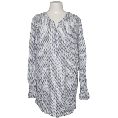Blouse (Blue, White) from Sheego Casual Cotton