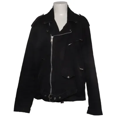 Biker jacket (Black) from Gothicana by EMP Cotton, Elastane