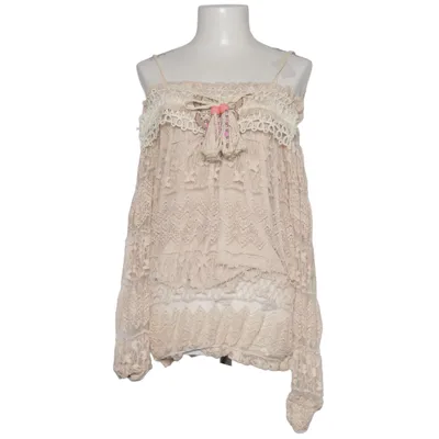 Blouse (Beige) from Just M Viscose