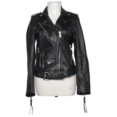 Bikerjacka (Svart) från Review Skinn, Polyester