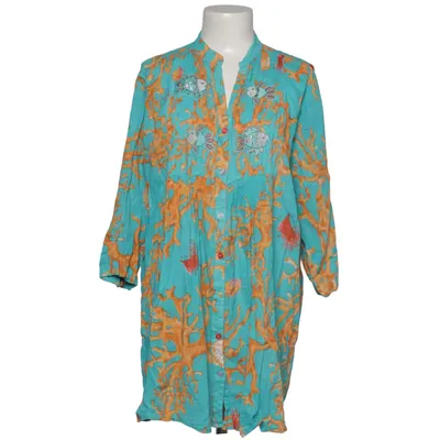 Dress (Blue, Orange, Multicolored) from Antica Sartoria