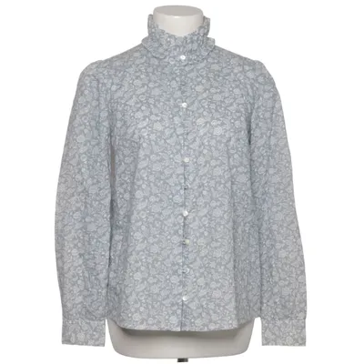 Bluse (Blau, Weiß) von Sézane Baumwolle