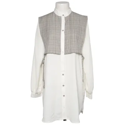 Robe chemise (Blanc, Marron, Multicolore) de Alvina Polyester
