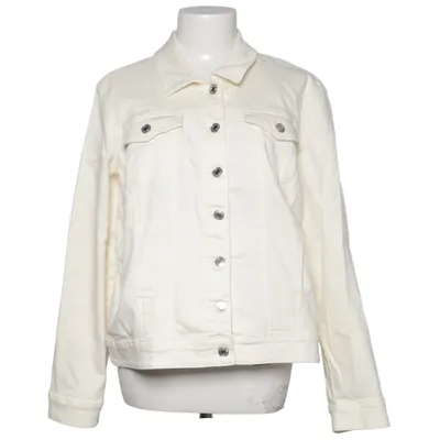 Denimjakke (Hvid) fra Women Essentials by Tchibo Økologisk bomuld
