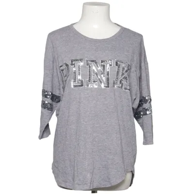 T-shirt (Grau) von Pink Victoria's Secret Baumwolle, Polyester