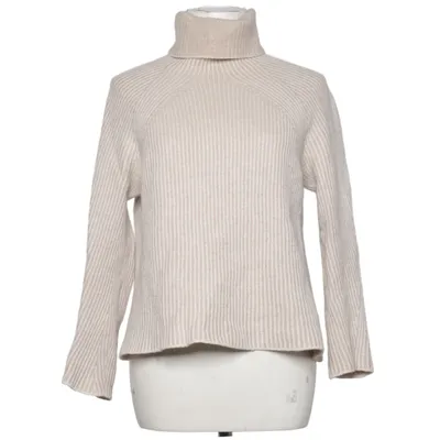 Turtleneck (Hvid, Beige) fra Aust Uld