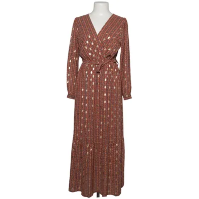 Maxi dress (Brown, Multicolored) from Elissa Polyester