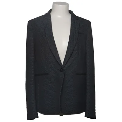 Blazer (Blau, Grau) von 123 Paris Acetat, Elasthan, Polyamid, Polyester, Viskose
