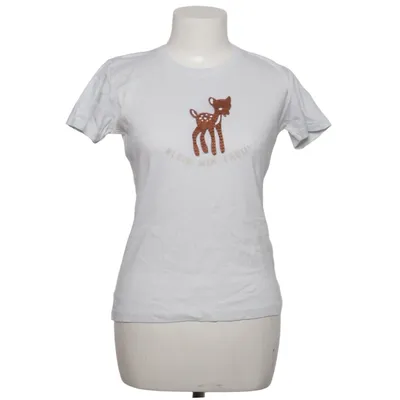 T-shirt (Hvid, Brun) fra Adelheid Bomuld