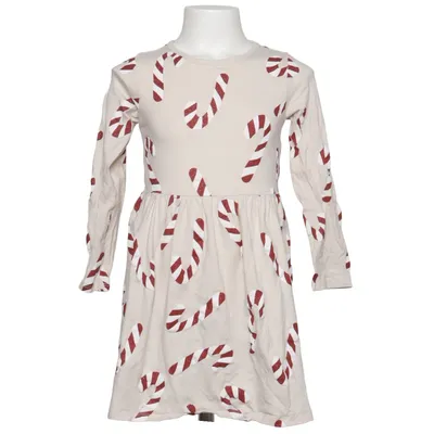 Klänning (Beige, Röd, Vit) från H&M Bomull, Elastan
