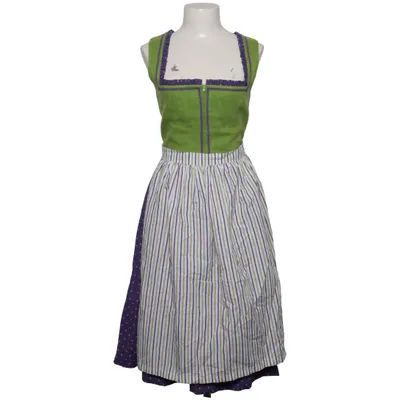 Dirndl (Green, Purple, White) from Hannah Collection Cotton, Linen