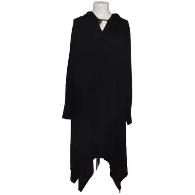 Kapuzenkleid (Schwarz) von Yessica Elasthan, Viskose