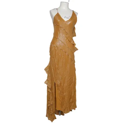 Dress (Yellow) from Victoria Beckham Acetate, Polyamide, Silk, Viscose