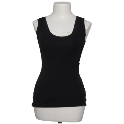 Nursing tank top (Black) from H&M Mama Cotton, Elastane