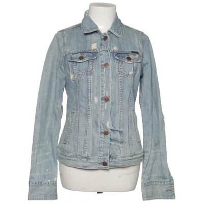 Denimjakke (Blå) fra Abercrombie & Fitch Bomuld