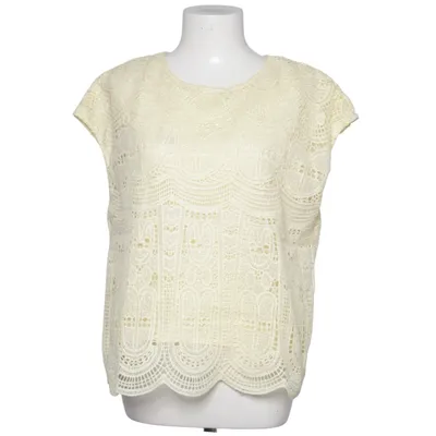 Haut (Jaune) de Mango Suit Coton, Polyester