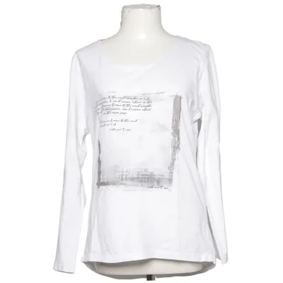 Långärmad t-shirt (Vit, Grå) från Cecil