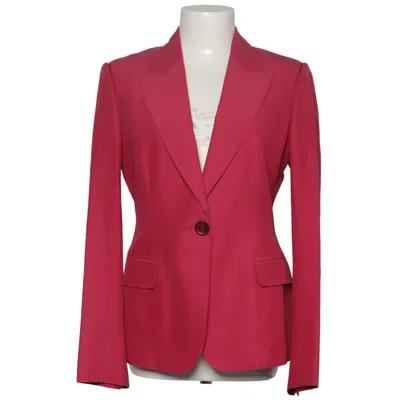 Blazer (Pink) from Salvatore Ferragamo Cotton, Cupro, Silk, Viscose