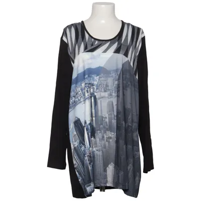 T-shirt à manches longues (Noir, Bleu, Gris, Multicolore) de Doris Streich Élasthane, Polyester, Viscose