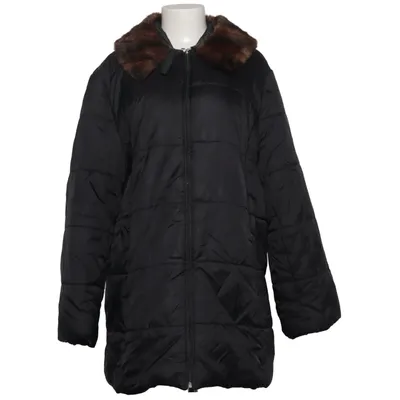 Vinterfrakke (Sort, Brun) fra Fiamma Polyester
