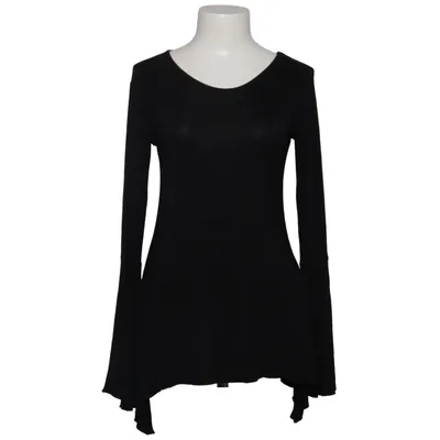 Långärmad t-shirt (Svart) från Gothicana by EMP Elastan, Viskos