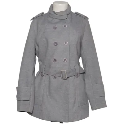 Kappa (Grå) från MaxMara Bomull, Polyamid, Polyester, Ull