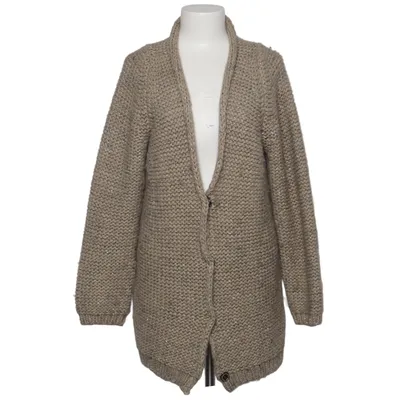Cardigan (Beige) from Rich & Royal Acrylic, Polyamide, Polyester, Wool