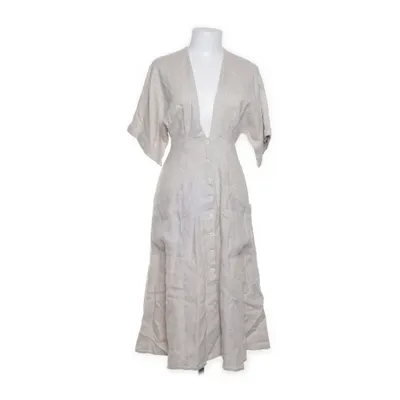 Jurk (Beige) van Reformation Linnen