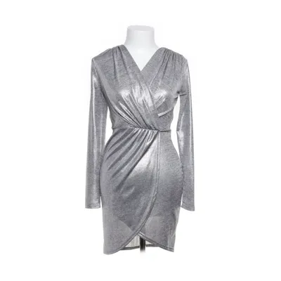 Robe portefeuille (Argent) de Necessary Clothing Élasthane, Polyester