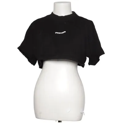 Crop top (Zwart) van Pegador Katoen