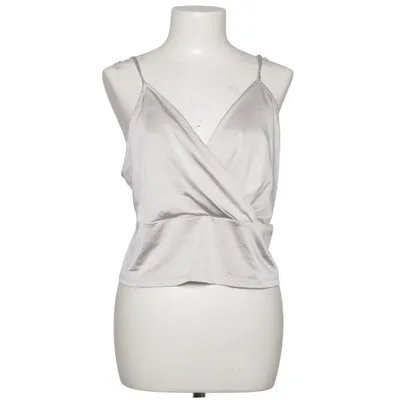 Tank Top (Gray) from Zara Elastane, Polyester