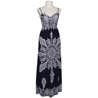 Robe longue (Bleu, Blanc) de Taubert Élasthane, Polyester