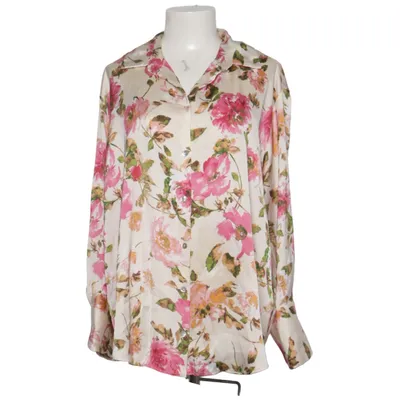 Skjorta (Rosa, Flerfärgad) från Zara Polyester