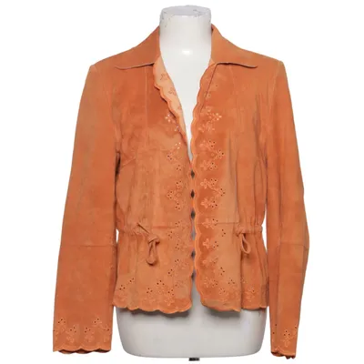 Läderkavaj (Brun) från Lecomte Acetat, Skinn