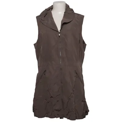 Outer vest (Beige) from Franstyle Polyamide, Polyester