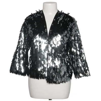 Jacket (Silver, Black) from H&M Cotton, Polyester